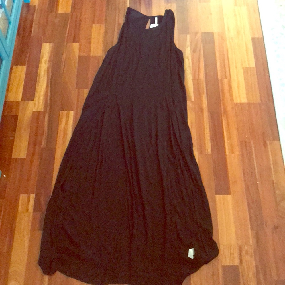Long Black coverup Dress new with tags